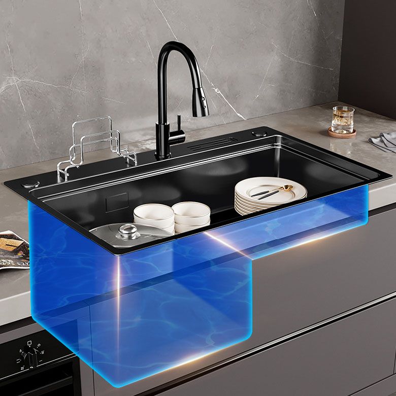 Contemporary Style Kitchen Sink Stainless Steel Kitchen Double Sink Clearhalo 'Home Improvement' 'home_improvement' 'home_improvement_kitchen_sinks' 'Kitchen Remodel & Kitchen Fixtures' 'Kitchen Sinks & Faucet Components' 'Kitchen Sinks' 'kitchen_sinks' 1200x1200_a523d0c0-fbfc-4340-8100-0095e6898841