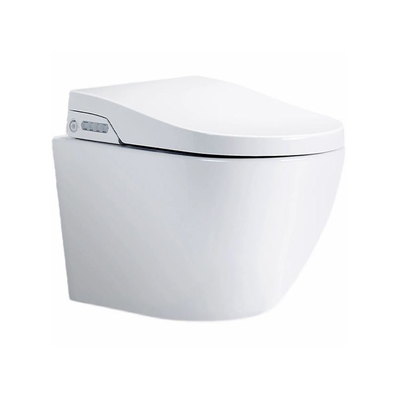 Modern Wall Hung Toilet Set with Temperature Control and Heated Seat Clearhalo 'Bathroom Remodel & Bathroom Fixtures' 'Bidets' 'Home Improvement' 'home_improvement' 'home_improvement_bidets' 'Toilets & Bidets' 1200x1200_a5345709-2ea8-4afc-942b-cdb4a930c515