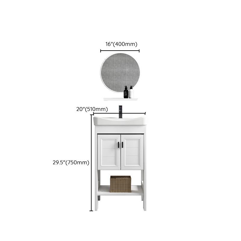 Modern Bathroom Vanity Freestanding Faucet Included Bathroom Sink Vanity Clearhalo 'Bathroom Remodel & Bathroom Fixtures' 'Bathroom Vanities' 'bathroom_vanities' 'Home Improvement' 'home_improvement' 'home_improvement_bathroom_vanities' 1200x1200_a5554a6e-a557-4c2e-bdeb-f3adab3d7b0b