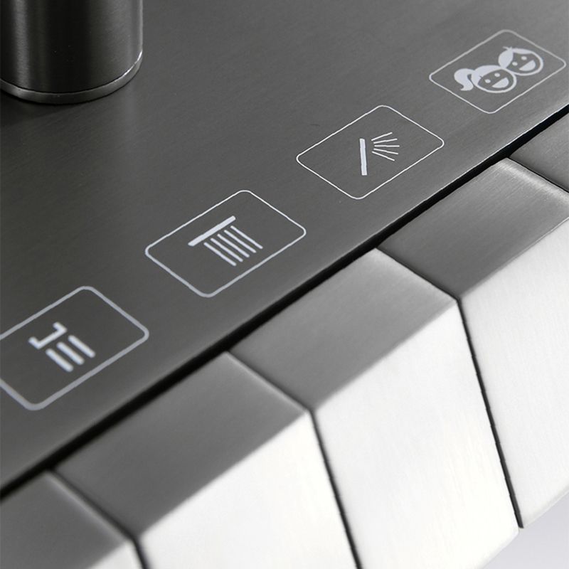 Contemporary Shower System Dual Shower Head Slide Bar Thermostatic Wall Mounted Shower Set Clearhalo 'Bathroom Remodel & Bathroom Fixtures' 'Home Improvement' 'home_improvement' 'home_improvement_shower_faucets' 'Shower Faucets & Systems' 'shower_faucets' 'Showers & Bathtubs Plumbing' 'Showers & Bathtubs' 1200x1200_a55cf950-6afb-47a8-b59a-fddb28e43748