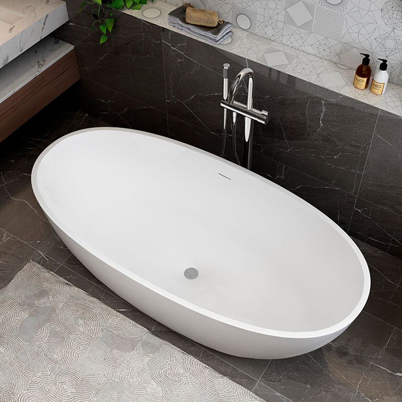 Stone Soaking Bathtub Antique Finish Flat Bottom Back to Wall Bath Tub Clearhalo 'Bathroom Remodel & Bathroom Fixtures' 'Bathtubs' 'Home Improvement' 'home_improvement' 'home_improvement_bathtubs' 'Showers & Bathtubs' 1200x1200_a5680ac0-d802-4fbe-8021-295af879939d