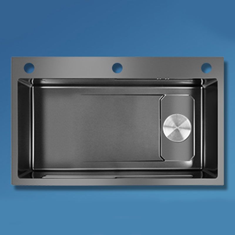 Contemporary Kitchen Sink Stainless Steel Kitchen Sink with Drain Assembly Clearhalo 'Home Improvement' 'home_improvement' 'home_improvement_kitchen_sinks' 'Kitchen Remodel & Kitchen Fixtures' 'Kitchen Sinks & Faucet Components' 'Kitchen Sinks' 'kitchen_sinks' 1200x1200_a58c4599-970a-4ddd-8b59-a25830bc8ff9