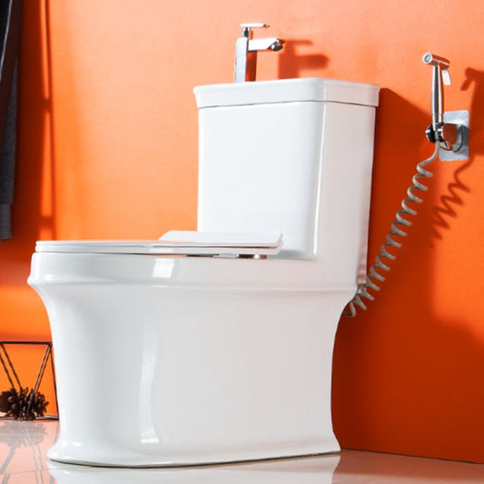 Modern Ceramic Flush Toilet Floor Mounted Toilet Bowl with Seat for Washroom Clearhalo 'Bathroom Remodel & Bathroom Fixtures' 'Home Improvement' 'home_improvement' 'home_improvement_toilets' 'Toilets & Bidets' 'Toilets' 1200x1200_a591547b-bd69-43d8-8d27-40d2a3e0a675