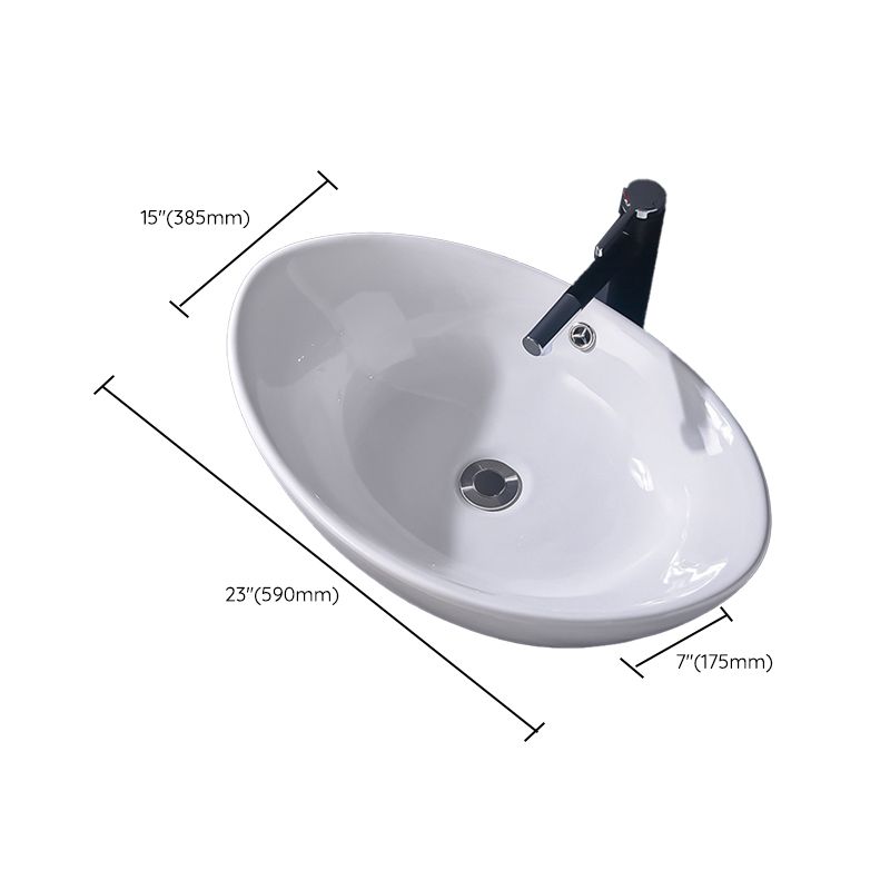 Modern Vessel Bathroom Sink Rectangular Porcelain Basin Sink (Not Include Faucet) Clearhalo 'Bathroom Remodel & Bathroom Fixtures' 'Bathroom Sinks & Faucet Components' 'Bathroom Sinks' 'bathroom_sink' 'Home Improvement' 'home_improvement' 'home_improvement_bathroom_sink' 1200x1200_a59476f1-e6c1-4215-935f-b269bdd0d011