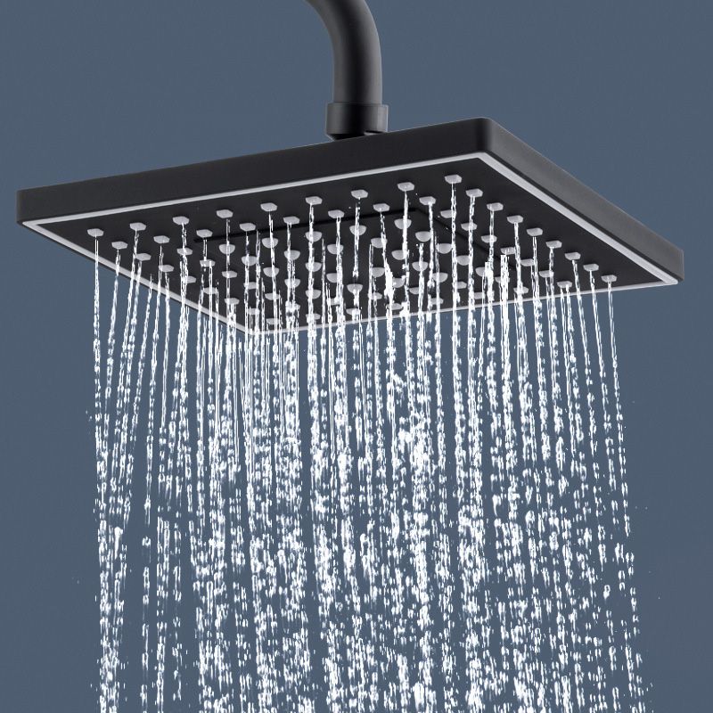 Contemporary Style Shower Head Plastic Fixed Shower Head with Shape of Round and Square Clearhalo 'Bathroom Remodel & Bathroom Fixtures' 'Home Improvement' 'home_improvement' 'home_improvement_shower_heads' 'Shower Heads' 'shower_heads' 'Showers & Bathtubs Plumbing' 'Showers & Bathtubs' 1200x1200_a598d931-789a-43cd-992c-dc53682cd572