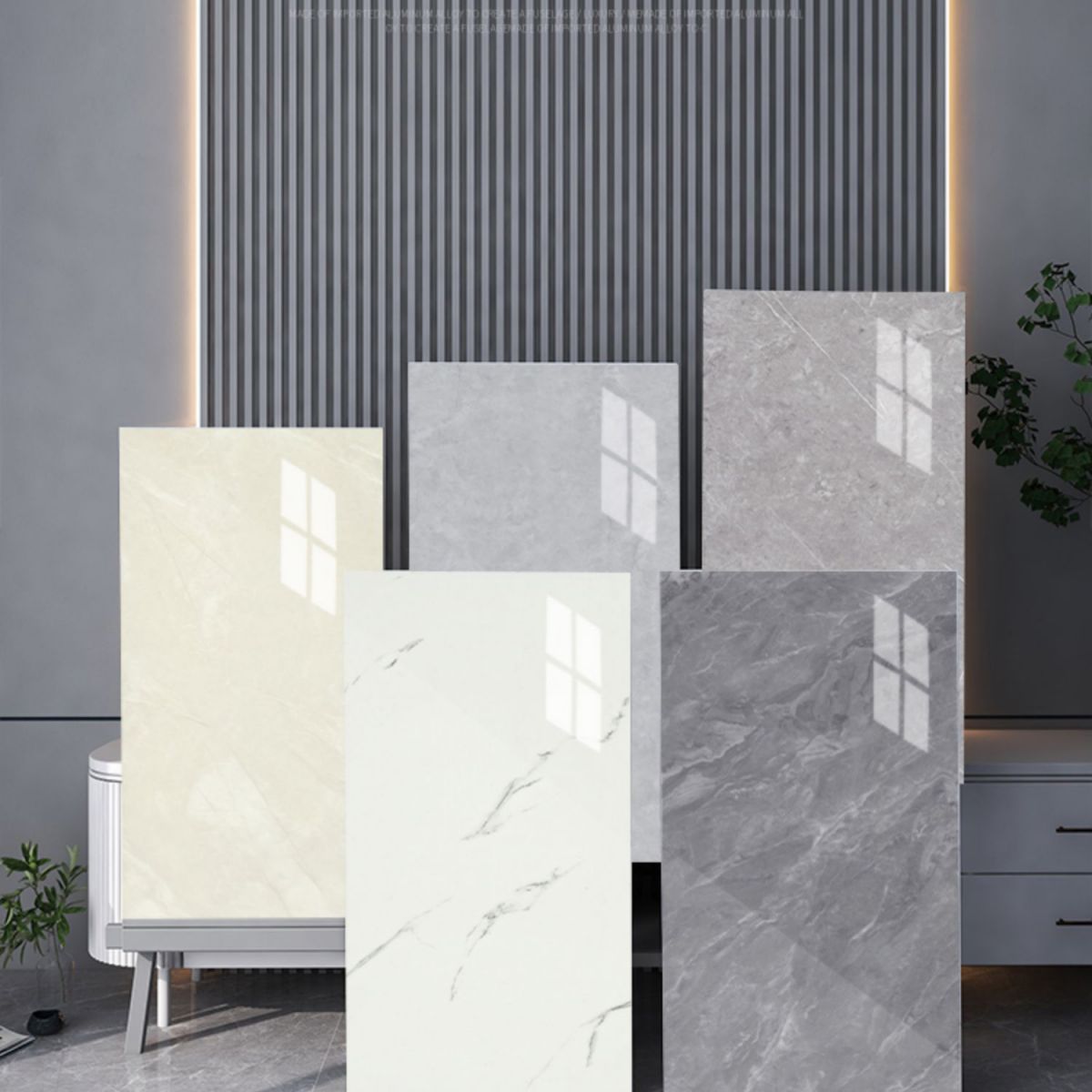 Marbling Waterproof PVC Tin Backsplash Peel and Stick Indoor Wallboard Clearhalo 'Flooring 'Home Improvement' 'home_improvement' 'home_improvement_wall_paneling' 'Wall Paneling' 'wall_paneling' 'Walls & Ceilings' Walls and Ceiling' 1200x1200_a5c3f751-cecf-41bd-84c4-aee88931a8af