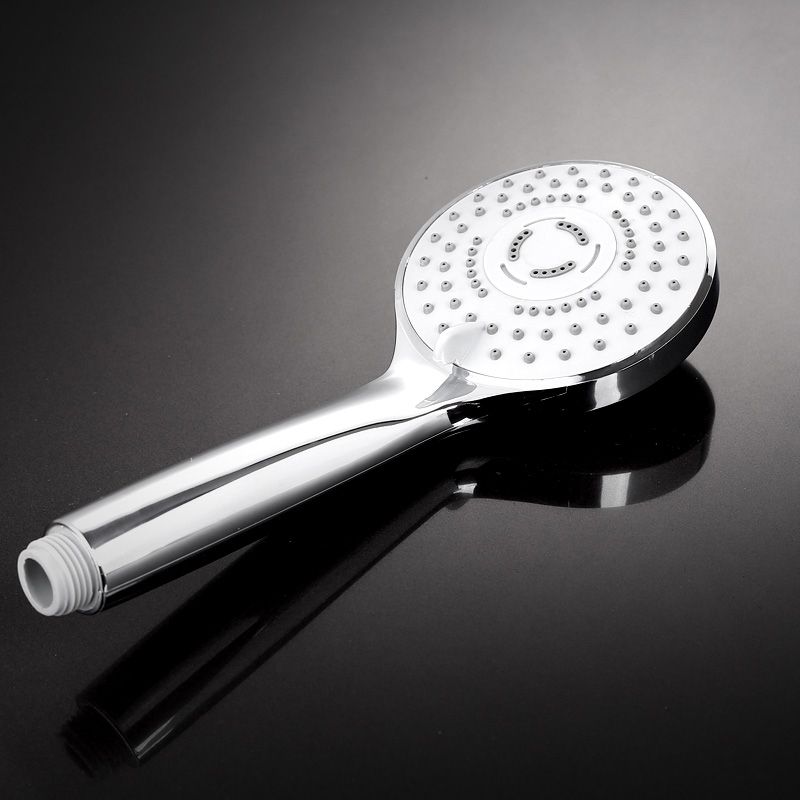 Contemporary Handheld Shower Head Adjustable Spray Pattern Silver Shower Head Clearhalo 'Bathroom Remodel & Bathroom Fixtures' 'Home Improvement' 'home_improvement' 'home_improvement_shower_heads' 'Shower Heads' 'shower_heads' 'Showers & Bathtubs Plumbing' 'Showers & Bathtubs' 1200x1200_a5eb55cd-6a19-4289-9168-6b70bfe33956