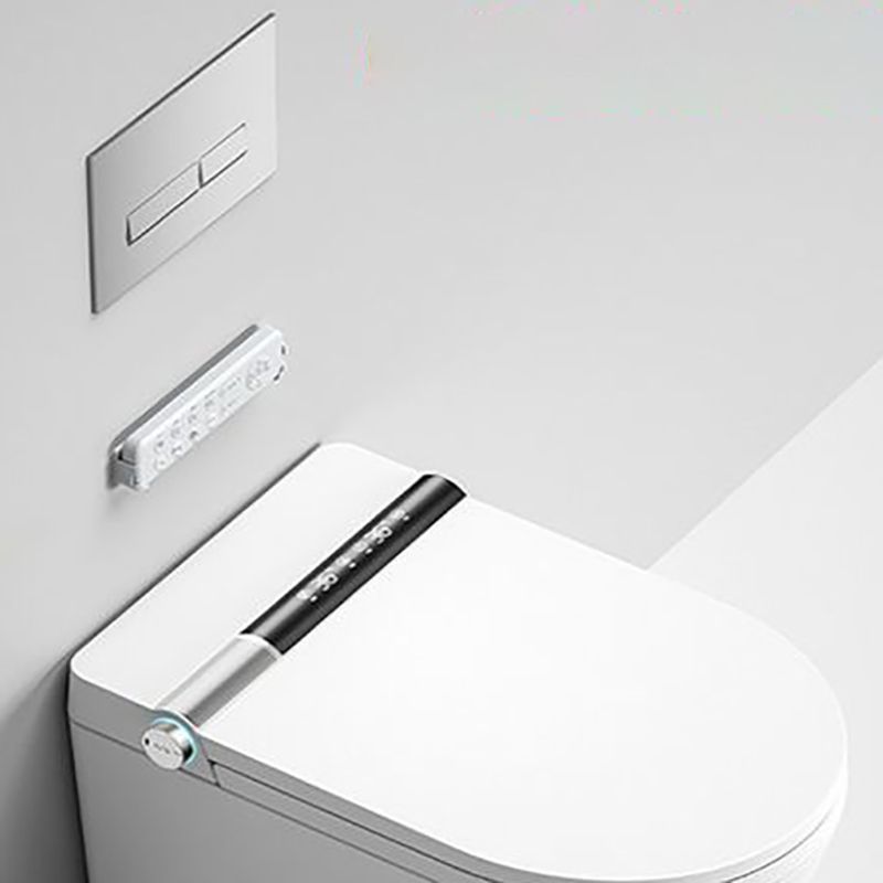 Elongated Wall Mounted Bidet Smart Bidet with Heated Seat and Warm Air Dryer Clearhalo 'Bathroom Remodel & Bathroom Fixtures' 'Bidets' 'Home Improvement' 'home_improvement' 'home_improvement_bidets' 'Toilets & Bidets' 1200x1200_a618dad2-366f-45a6-89fa-0430efadd198