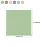 Modern Style Floor Tile Waterproof Scratch Resistant Straight Edge Square Floor Tile Clearhalo 'Floor Tiles & Wall Tiles' 'floor_tiles_wall_tiles' 'Flooring 'Home Improvement' 'home_improvement' 'home_improvement_floor_tiles_wall_tiles' Walls and Ceiling' 1200x1200_a65e255f-17c1-42ca-835c-c40701e00b1f