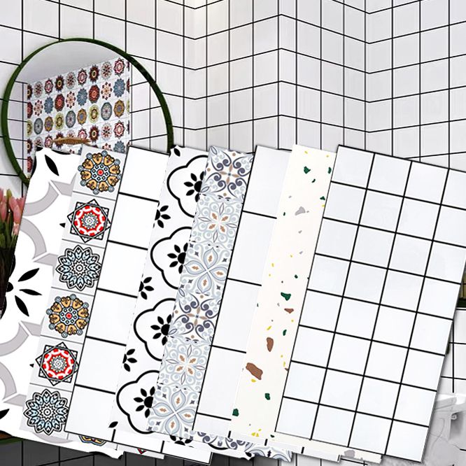 PVC Rectangular 10 Pack 12" X 23" Peel & Stick Mosaic Tile Kitchen and Bathroom Clearhalo 'Flooring 'Home Improvement' 'home_improvement' 'home_improvement_peel_stick_blacksplash' 'Peel & Stick Backsplash Tile' 'peel_stick_blacksplash' 'Walls & Ceilings' Walls and Ceiling' 1200x1200_a68f9ca3-3efe-4518-a710-600c9f4a968b