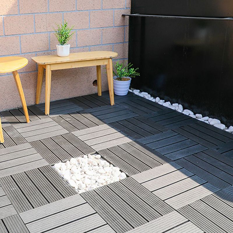 Striped Pattern Decking Tiles Interlocking Tile Kit Outdoor Patio Clearhalo 'Home Improvement' 'home_improvement' 'home_improvement_outdoor_deck_tiles_planks' 'Outdoor Deck Tiles & Planks' 'Outdoor Flooring & Tile' 'Outdoor Remodel' 'outdoor_deck_tiles_planks' 1200x1200_a6c24d10-4027-474c-b331-38ae881aa467