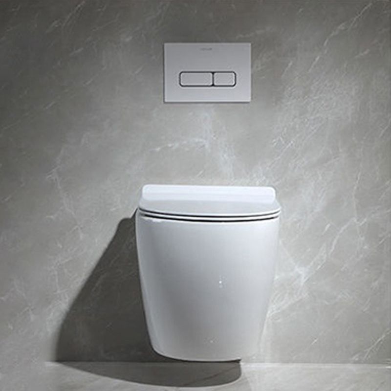 Modern Wall Mount Toilet Bowl 1-Piece Urine Toilet with Slow Close Seat for Washroom Clearhalo 'Bathroom Remodel & Bathroom Fixtures' 'Home Improvement' 'home_improvement' 'home_improvement_toilets' 'Toilets & Bidets' 'Toilets' 1200x1200_a6d71ab9-add3-4752-8874-d07c7a0e1830