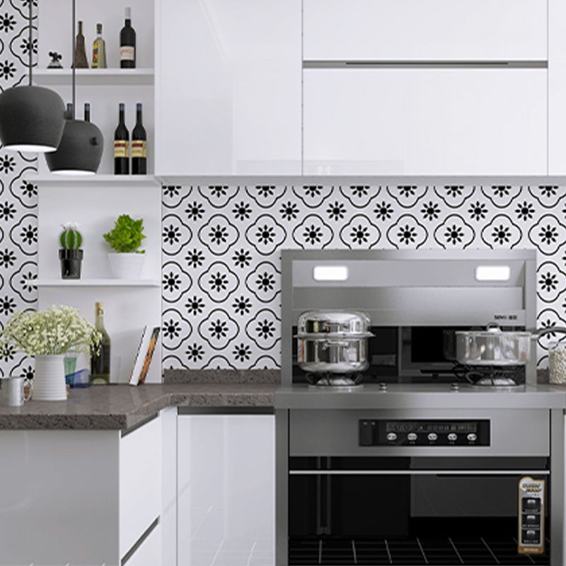 Rectangular Peel and Stick Tiles PVC Single Tile for Kitchen and Bathroom Clearhalo 'Flooring 'Home Improvement' 'home_improvement' 'home_improvement_peel_stick_blacksplash' 'Peel & Stick Backsplash Tile' 'peel_stick_blacksplash' 'Walls & Ceilings' Walls and Ceiling' 1200x1200_a6f47ef5-85af-4a77-8b22-9120de1d01c2