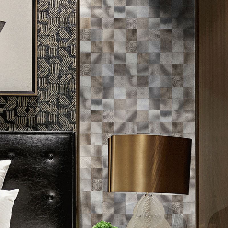 Aluminum-plastic Wall Panel Industrial Style Home Living Room Panel Wall (1-pack) Clearhalo 'Flooring 'Home Improvement' 'home_improvement' 'home_improvement_wall_paneling' 'Wall Paneling' 'wall_paneling' 'Walls & Ceilings' Walls and Ceiling' 1200x1200_a6fb6416-ba70-48b1-8ab3-796b62469ba2