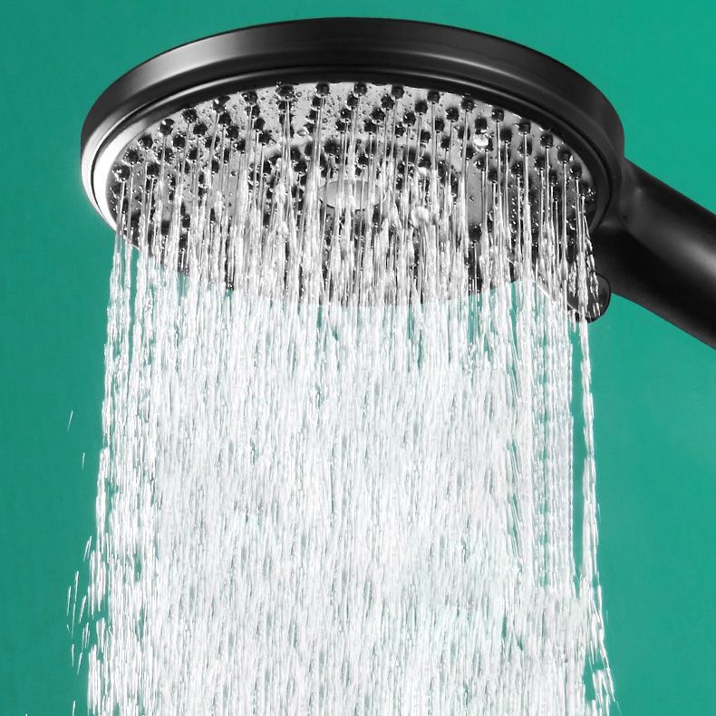 Round Shower Head Plastic Handheld Shower Head with Adjustable Spray Pattern Clearhalo 'Bathroom Remodel & Bathroom Fixtures' 'Home Improvement' 'home_improvement' 'home_improvement_shower_heads' 'Shower Heads' 'shower_heads' 'Showers & Bathtubs Plumbing' 'Showers & Bathtubs' 1200x1200_a6fbbff3-885f-4a64-8891-d54899b86e6f
