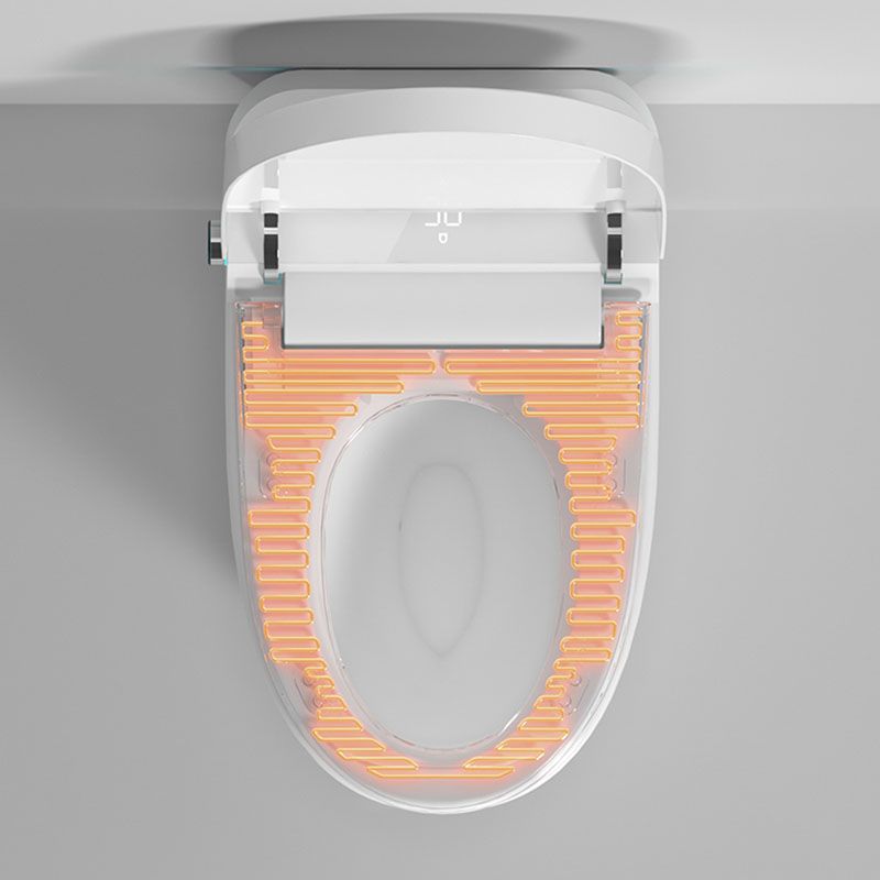 Contemporary Electronic Toilet Seat Elongated Floor Standing Bidet Clearhalo 'Bathroom Remodel & Bathroom Fixtures' 'Bidets' 'Home Improvement' 'home_improvement' 'home_improvement_bidets' 'Toilets & Bidets' 1200x1200_a704c545-c2b0-46f4-9bb2-5b679c77e5ae
