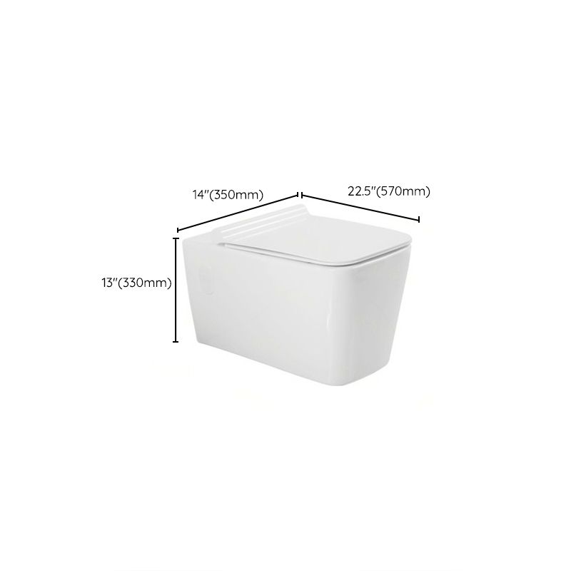 Modern Wall Hung Toilet One-Piece Urine Toilet with Seat for Washroom Clearhalo 'Bathroom Remodel & Bathroom Fixtures' 'Home Improvement' 'home_improvement' 'home_improvement_toilets' 'Toilets & Bidets' 'Toilets' 1200x1200_a706cf2d-adbe-4b82-a103-752492438103