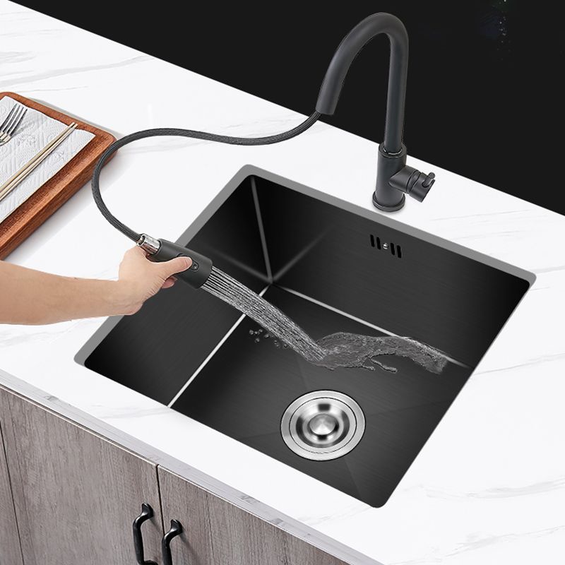 Stainless Steel Kitchen Sink Modern Kitchen Bar Sink with Drain Assembly Clearhalo 'Home Improvement' 'home_improvement' 'home_improvement_kitchen_sinks' 'Kitchen Remodel & Kitchen Fixtures' 'Kitchen Sinks & Faucet Components' 'Kitchen Sinks' 'kitchen_sinks' 1200x1200_a778a7cf-840b-460b-98a6-8d6cde07b702