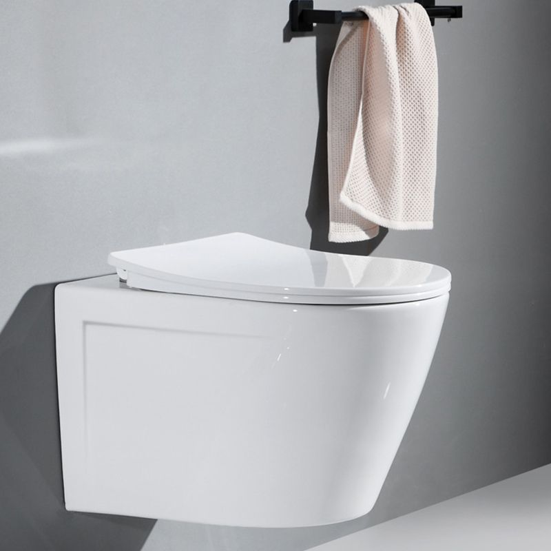 Modern Ceramic Flush Toilet Wall Mount White Urine Toilet with Seat for Bathroom Clearhalo 'Bathroom Remodel & Bathroom Fixtures' 'Home Improvement' 'home_improvement' 'home_improvement_toilets' 'Toilets & Bidets' 'Toilets' 1200x1200_a78c0aa2-b758-4627-9dfc-c2d6f37e2f64