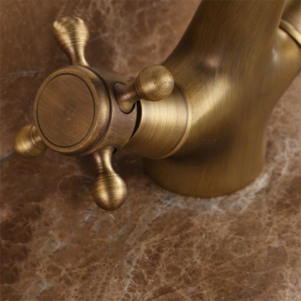Knob Handle Wide Spread Bathroom Faucet Industrial Lavatory Faucet Clearhalo 'Bathroom Remodel & Bathroom Fixtures' 'Bathroom Sink Faucets' 'Bathroom Sinks & Faucet Components' 'bathroom_sink_faucets' 'Home Improvement' 'home_improvement' 'home_improvement_bathroom_sink_faucets' 1200x1200_a7b13a6b-7ce3-4c06-92d0-8a59d1e85da3