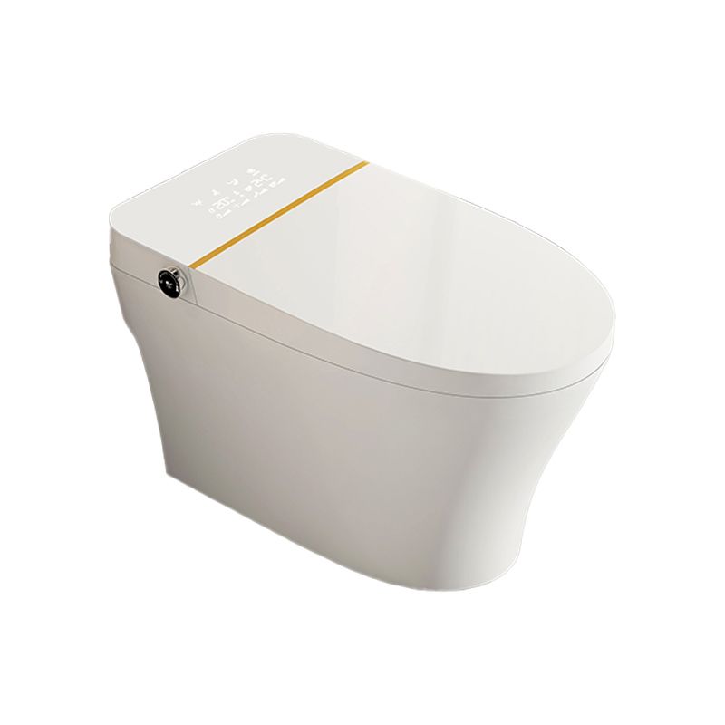 Minimalistic White Temperature Control Bidet Elongated Toilet Seat Bidet with Heated Seat Clearhalo 'Bathroom Remodel & Bathroom Fixtures' 'Bidets' 'Home Improvement' 'home_improvement' 'home_improvement_bidets' 'Toilets & Bidets' 1200x1200_a7da12b6-745f-4596-9bf3-c03ed7ca4f5c