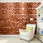 Brown Wood Wall Panel Indoor Mosaic Modern Glue Down Wall Panel Clearhalo 'Flooring 'Home Improvement' 'home_improvement' 'home_improvement_wall_paneling' 'Wall Paneling' 'wall_paneling' 'Walls & Ceilings' Walls and Ceiling' 1200x1200_a7f26c47-ae0f-4016-b49c-0a497673cbde