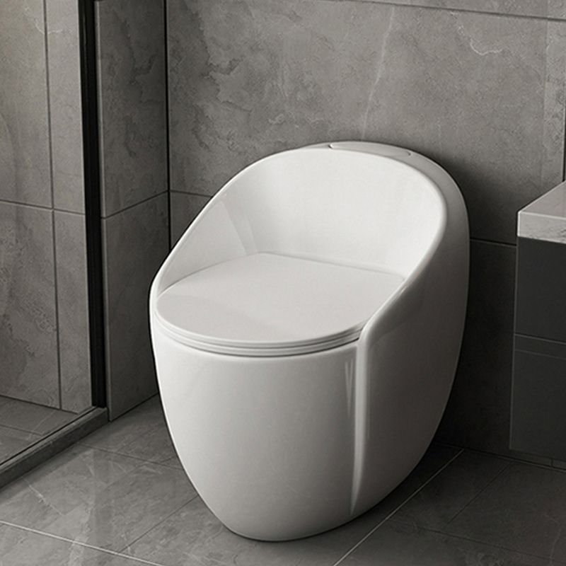 Contemporary Ceramic Toilet Bowl Floor Mount Urine Toilet with Seat for Washroom Clearhalo 'Bathroom Remodel & Bathroom Fixtures' 'Home Improvement' 'home_improvement' 'home_improvement_toilets' 'Toilets & Bidets' 'Toilets' 1200x1200_a8088476-affc-4191-8a51-453e6afd8a2b