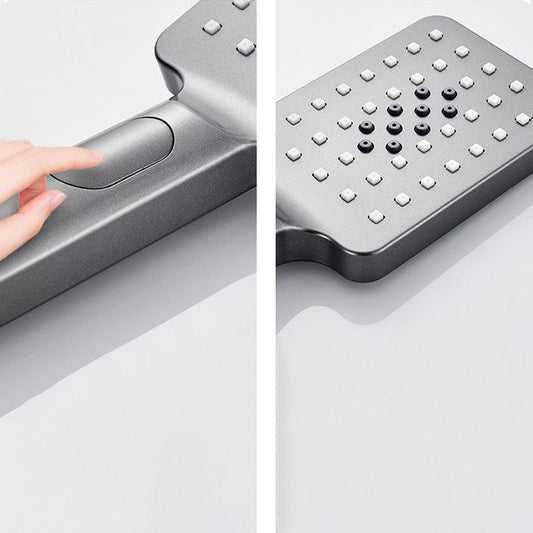 Adjustable Spray Pattern Shower Combo Metal Shower Faucet Arm Shower Head Clearhalo 'Bathroom Remodel & Bathroom Fixtures' 'Home Improvement' 'home_improvement' 'home_improvement_shower_faucets' 'Shower Faucets & Systems' 'shower_faucets' 'Showers & Bathtubs Plumbing' 'Showers & Bathtubs' 1200x1200_a814dd34-c337-4ca1-947c-d05cb22ec81b