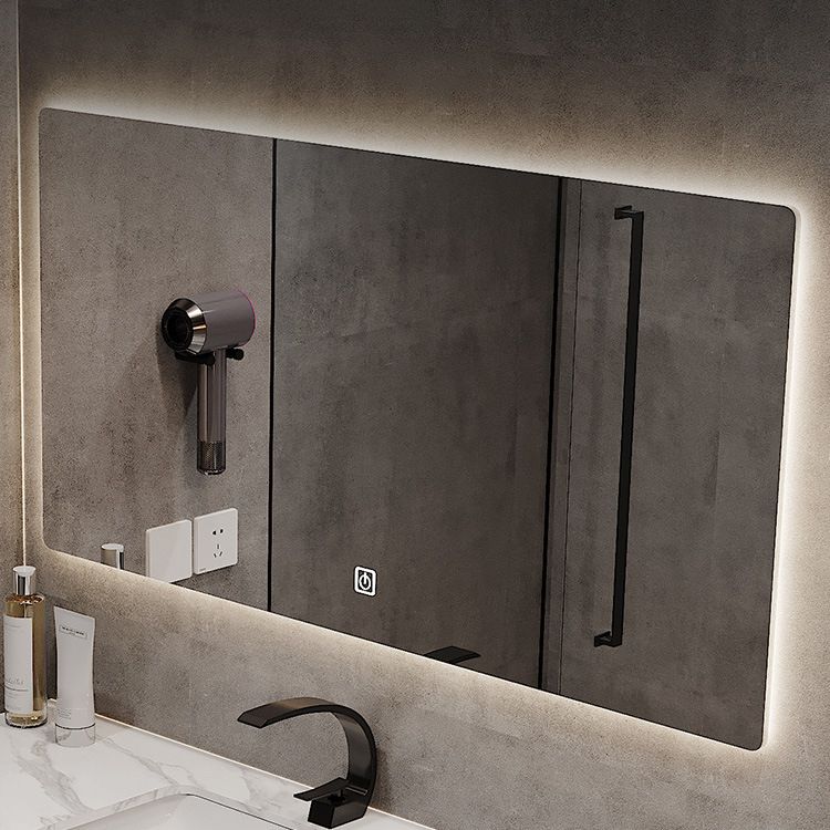 Modern Wall-Mounted Vanity Mirror Cabinet Sink Bathroom Vanity Cabinet Clearhalo 'Bathroom Remodel & Bathroom Fixtures' 'Bathroom Vanities' 'bathroom_vanities' 'Home Improvement' 'home_improvement' 'home_improvement_bathroom_vanities' 1200x1200_a81ed535-80c6-47dd-b1aa-2a98be537b4b