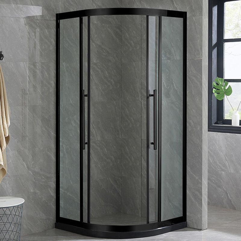 Round Stainless Steel Shower Enclosure Easy Clean Glass Shower Stall Clearhalo 'Bathroom Remodel & Bathroom Fixtures' 'Home Improvement' 'home_improvement' 'home_improvement_shower_stalls_enclosures' 'Shower Stalls & Enclosures' 'shower_stalls_enclosures' 'Showers & Bathtubs' 1200x1200_a87fbdd1-0e06-4438-b22b-f483cac24789