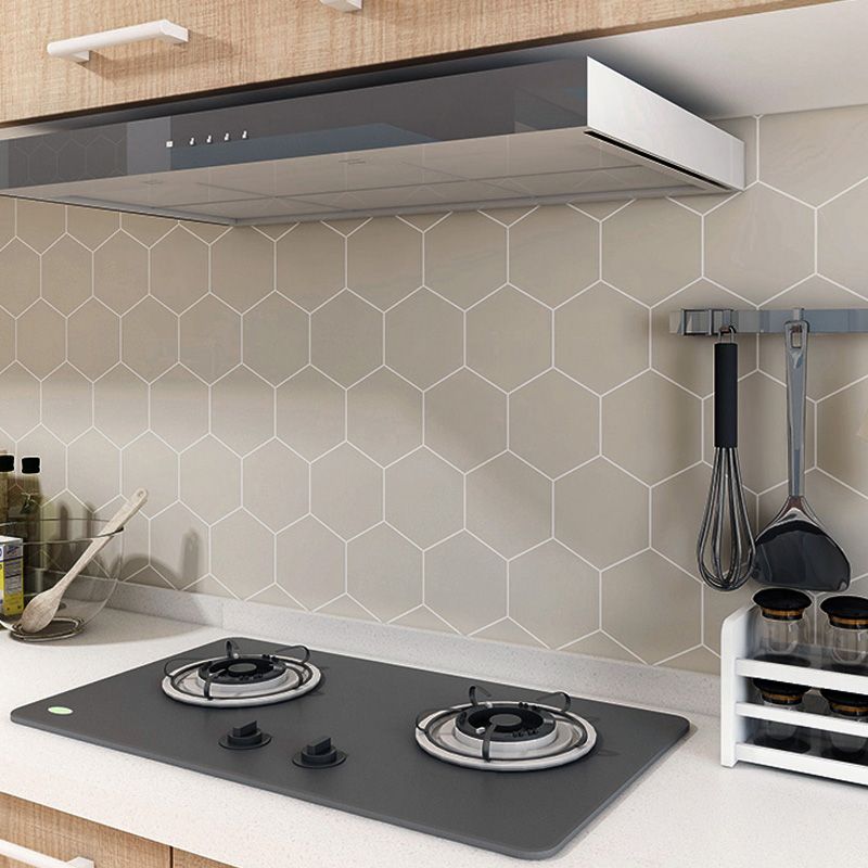 Hexagonal Peel and Stick Tiles Mosaic Tile Peel and Stick Backsplash Clearhalo 'Flooring 'Home Improvement' 'home_improvement' 'home_improvement_peel_stick_blacksplash' 'Peel & Stick Backsplash Tile' 'peel_stick_blacksplash' 'Walls & Ceilings' Walls and Ceiling' 1200x1200_a8834781-166b-4c03-9d0c-9937af734fe3