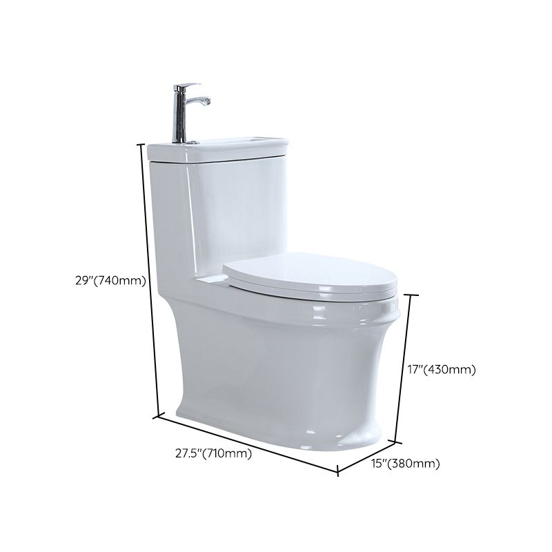Contemporary Porcelain Flush Toilet Floor Mount One-Piece Toilet Urine Toilet Clearhalo 'Bathroom Remodel & Bathroom Fixtures' 'Home Improvement' 'home_improvement' 'home_improvement_toilets' 'Toilets & Bidets' 'Toilets' 1200x1200_a896bed0-fb6e-4ba6-8d9d-fc5ad6ca2133
