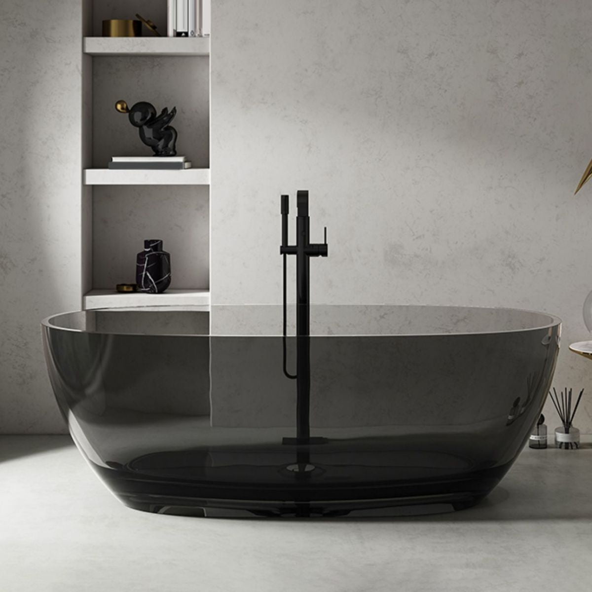 Antique Finish Soaking Bath Tub Stand Alone Modern Oval Bathtub Clearhalo 'Bathroom Remodel & Bathroom Fixtures' 'Bathtubs' 'Home Improvement' 'home_improvement' 'home_improvement_bathtubs' 'Showers & Bathtubs' 1200x1200_a8a67698-5d79-42aa-ae6d-4c7195719220