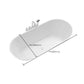 Contemporary Oval Drop-in Bathtub Soaking Acrylic Bath Tub in White Clearhalo 'Bathroom Remodel & Bathroom Fixtures' 'Bathtubs' 'Home Improvement' 'home_improvement' 'home_improvement_bathtubs' 'Showers & Bathtubs' 1200x1200_a8c5b633-22b4-4c32-9384-7909b74043de