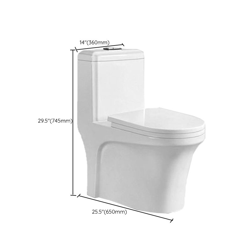 Modern Flush Toilet Floor Mounted Siphon Jet ABS Toilet Bowl Clearhalo 'Bathroom Remodel & Bathroom Fixtures' 'Home Improvement' 'home_improvement' 'home_improvement_toilets' 'Toilets & Bidets' 'Toilets' 1200x1200_a9104d58-d0e8-4f83-84e0-2f07bd1bfabe