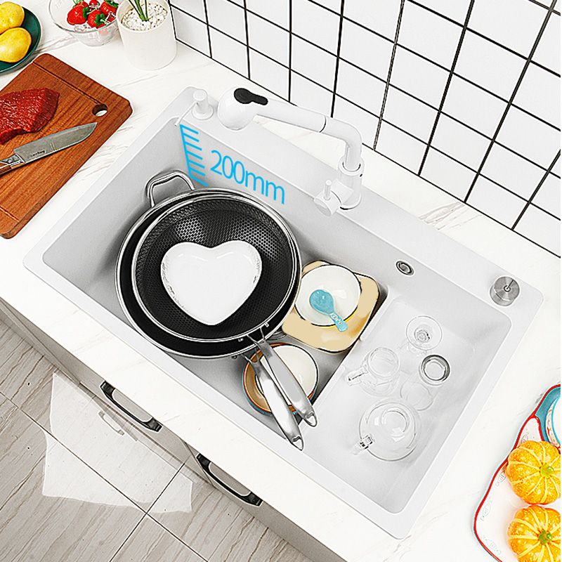 Modern Style Kitchen Sink Granite Kitchen Sink with Drain Assembly Clearhalo 'Home Improvement' 'home_improvement' 'home_improvement_kitchen_sinks' 'Kitchen Remodel & Kitchen Fixtures' 'Kitchen Sinks & Faucet Components' 'Kitchen Sinks' 'kitchen_sinks' 1200x1200_a9147857-8d99-4d4a-9283-6a42258d5348