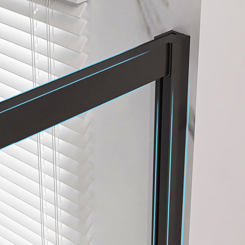 Semi-Frameless Shower Bath Door Single Sliding Shower Doors Tempered Clearhalo 'Bathroom Remodel & Bathroom Fixtures' 'Home Improvement' 'home_improvement' 'home_improvement_shower_tub_doors' 'Shower and Tub Doors' 'shower_tub_doors' 'Showers & Bathtubs' 1200x1200_a91b0636-972c-4582-a658-d51af5d0d96b