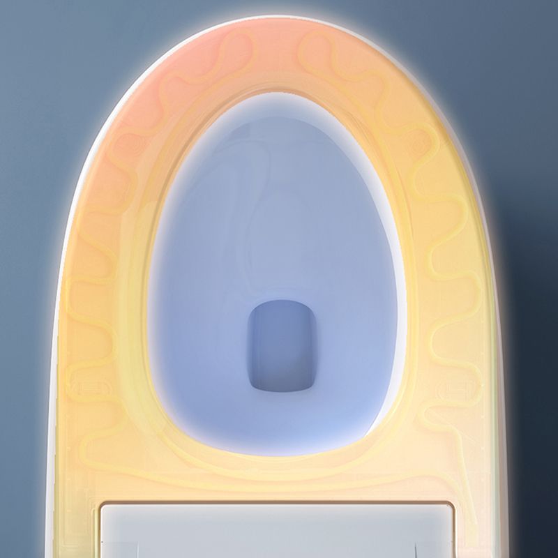 Elongated Floor Standing Bidet with Antimicrobial Heated Seat Clearhalo 'Bathroom Remodel & Bathroom Fixtures' 'Bidets' 'Home Improvement' 'home_improvement' 'home_improvement_bidets' 'Toilets & Bidets' 1200x1200_a92a1427-5cf1-4453-b184-086232c2d82a