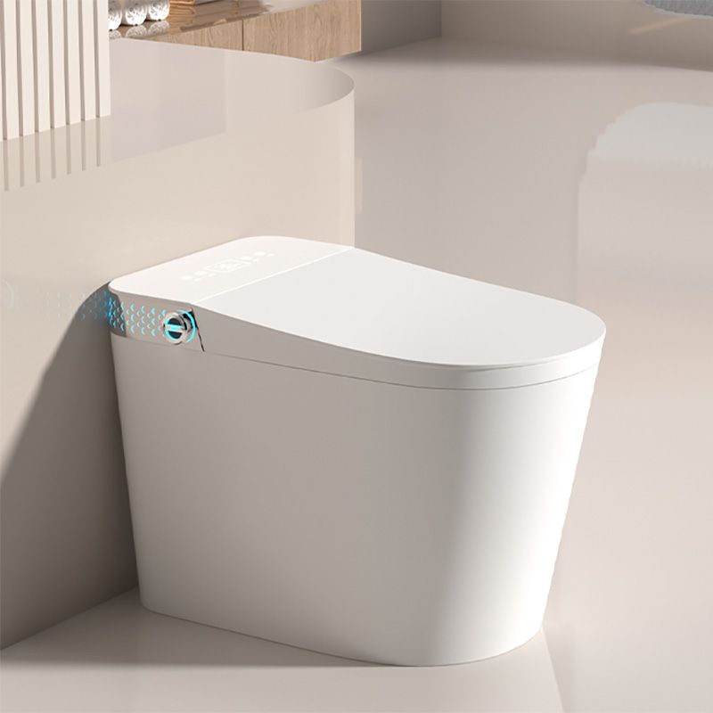 Floor Standing Bidet Ceramic Contemporary White Elongated Foot Sensor Clearhalo 'Bathroom Remodel & Bathroom Fixtures' 'Bidets' 'Home Improvement' 'home_improvement' 'home_improvement_bidets' 'Toilets & Bidets' 1200x1200_a93dd291-068e-4116-a0f9-8c02be245768