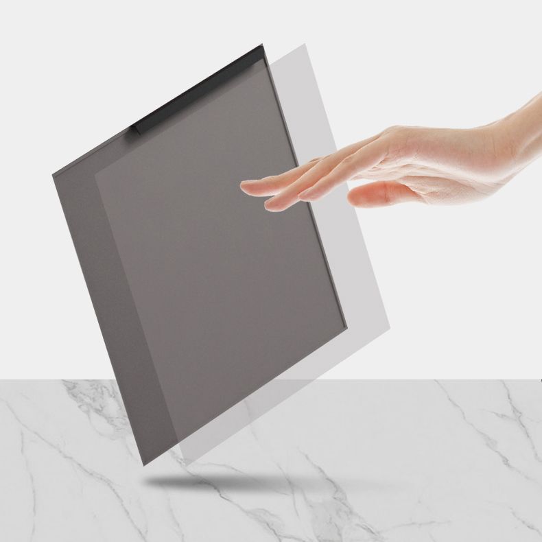 Modern Rectangular Bathroom Vanity Metal Frame Single-Sink Sink Vanity Clearhalo 'Bathroom Remodel & Bathroom Fixtures' 'Bathroom Vanities' 'bathroom_vanities' 'Home Improvement' 'home_improvement' 'home_improvement_bathroom_vanities' 1200x1200_a93e6ae1-96a8-4fc5-8b0f-e719fca2e79f