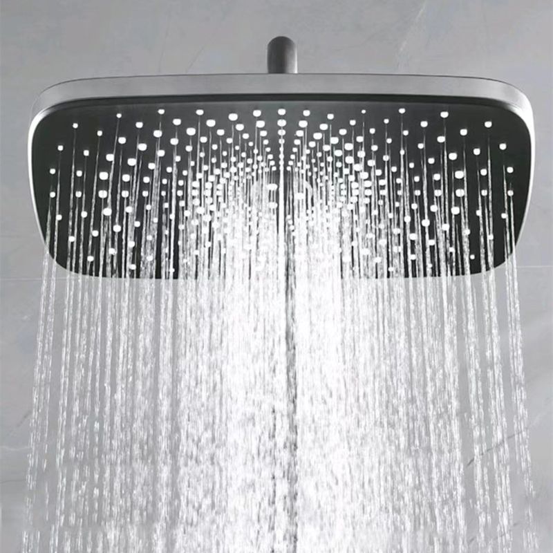 Bathroom Shower System Square Handheld Shower Head Wall Mounted Shower Trim Clearhalo 'Bathroom Remodel & Bathroom Fixtures' 'Home Improvement' 'home_improvement' 'home_improvement_shower_faucets' 'Shower Faucets & Systems' 'shower_faucets' 'Showers & Bathtubs Plumbing' 'Showers & Bathtubs' 1200x1200_a9467c50-ae3b-4be0-bf4c-5c7ff2a4a522