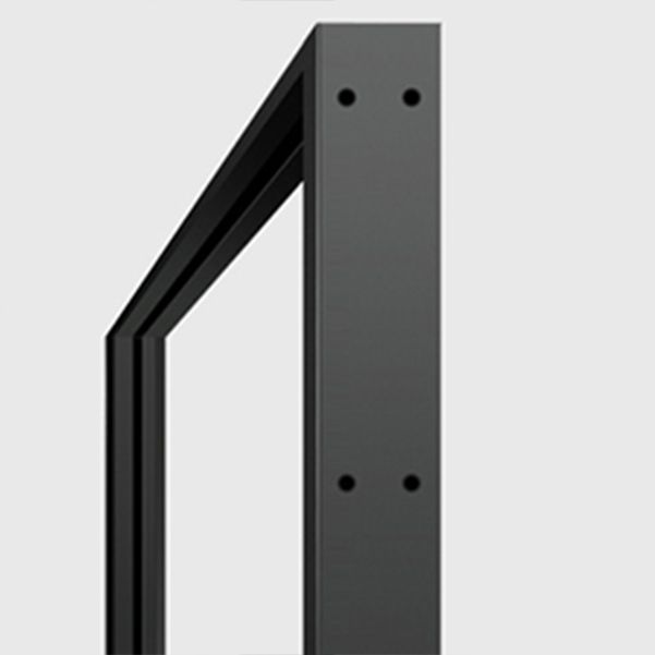 Fixed Full Frame Shower Screen Half Partition Bathroom Shower Screen Clearhalo 'Bathroom Remodel & Bathroom Fixtures' 'Home Improvement' 'home_improvement' 'home_improvement_shower_tub_doors' 'Shower and Tub Doors' 'shower_tub_doors' 'Showers & Bathtubs' 1200x1200_a957216d-45c5-4fc1-b643-843a9d975220