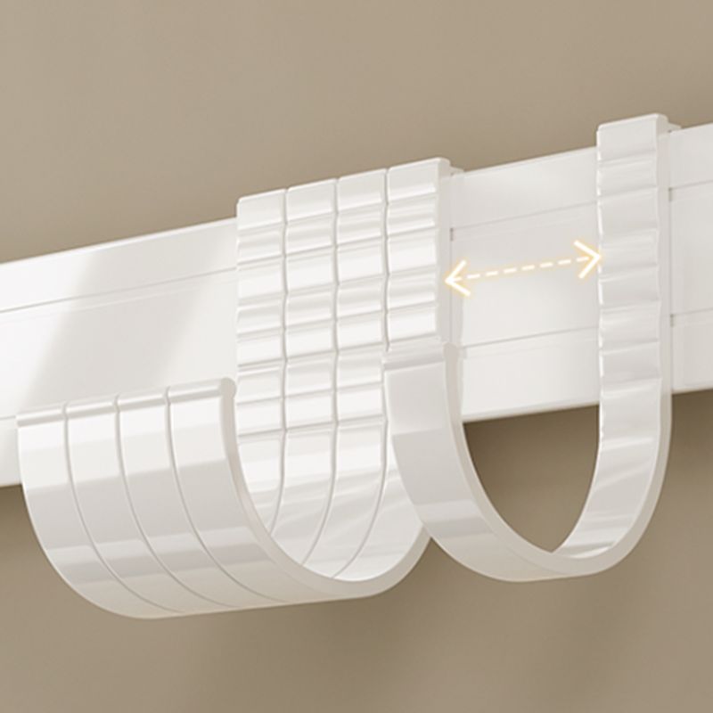 Contemporary Bath Hardware Set in Stainless Aluminum Matte White Robe ...