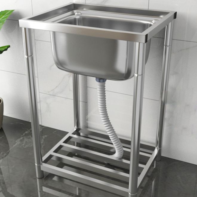 Modern Style Kitchen Sink Stainless Steel All-in-one Kitchen Sink with Drain Assembly Clearhalo 'Home Improvement' 'home_improvement' 'home_improvement_kitchen_sinks' 'Kitchen Remodel & Kitchen Fixtures' 'Kitchen Sinks & Faucet Components' 'Kitchen Sinks' 'kitchen_sinks' 1200x1200_a96c5585-3b6b-4bfd-9994-d015eb45b7dc