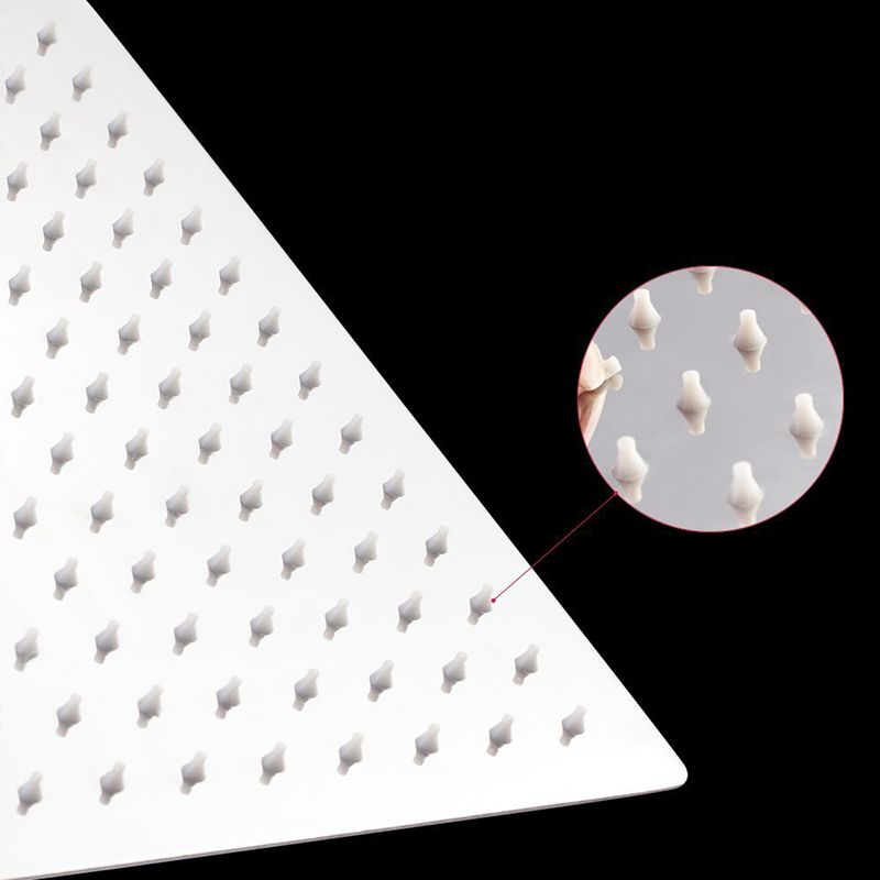 Contemporary Shower Combo Dual Shower Head Ceiling Mounted Square Shower Head Clearhalo 'Bathroom Remodel & Bathroom Fixtures' 'Home Improvement' 'home_improvement' 'home_improvement_shower_heads' 'Shower Heads' 'shower_heads' 'Showers & Bathtubs Plumbing' 'Showers & Bathtubs' 1200x1200_a9846df0-fc39-4d0f-a59f-12838412dbf7