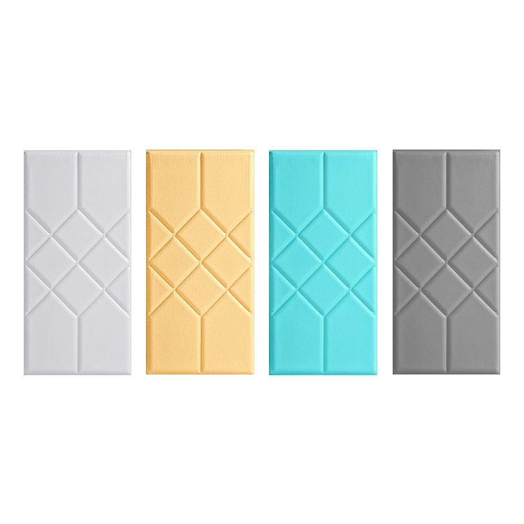 Contemporary Wall Covering Paneling Smooth Bedroom Wall Interior Upholstered Plank Clearhalo 'Flooring 'Home Improvement' 'home_improvement' 'home_improvement_wall_paneling' 'Wall Paneling' 'wall_paneling' 'Walls & Ceilings' Walls and Ceiling' 1200x1200_a99c4866-40f7-4208-858e-5c81b28088de