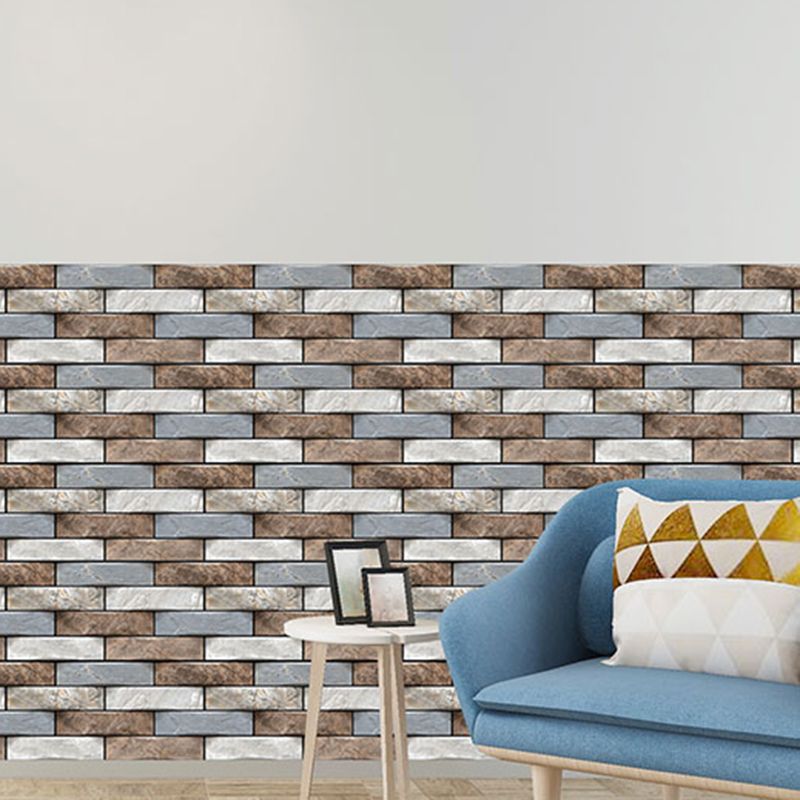 Modern PVC Field Tile/Single Tile Rectangular Peel and Stick Backsplash Wall Tile Clearhalo 'Flooring 'Home Improvement' 'home_improvement' 'home_improvement_peel_stick_blacksplash' 'Peel & Stick Backsplash Tile' 'peel_stick_blacksplash' 'Walls & Ceilings' Walls and Ceiling' 1200x1200_a9a478c4-dbba-4bf2-b953-6f99d4567c8b