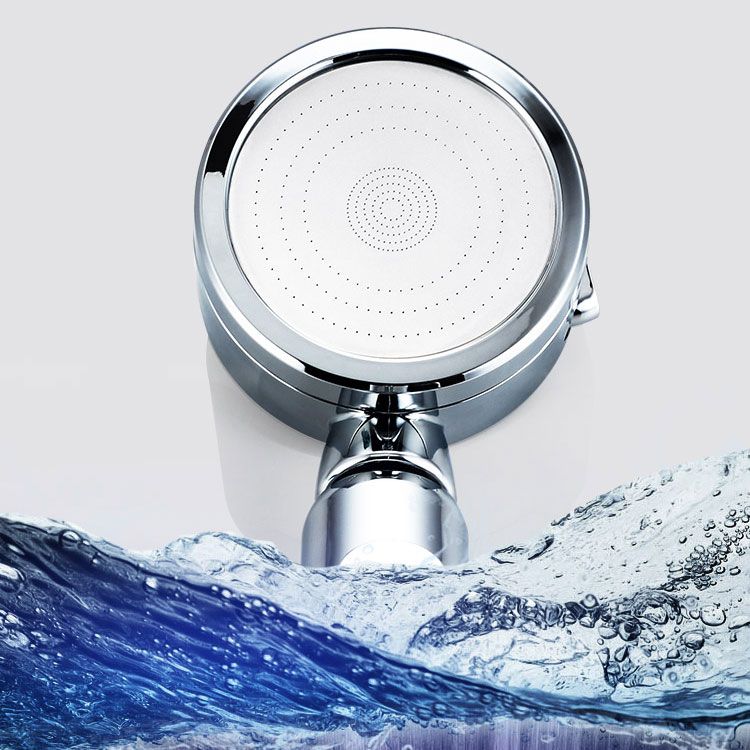 Modern Handheld Supercharged Shower Head Round 3 Setting Spray Head Clearhalo 'Bathroom Remodel & Bathroom Fixtures' 'Home Improvement' 'home_improvement' 'home_improvement_shower_heads' 'Shower Heads' 'shower_heads' 'Showers & Bathtubs Plumbing' 'Showers & Bathtubs' 1200x1200_a9aa54f6-d723-459e-acd4-35fa30484561
