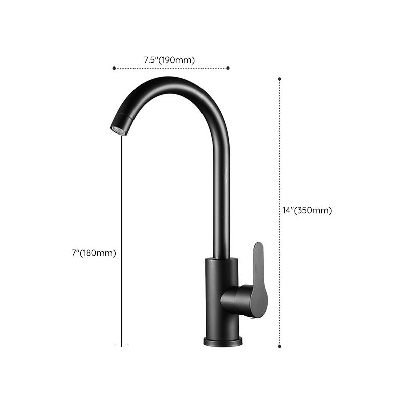 Pull Out Kitchen Faucet Single Handle Faucet with Pull Out Sprayer Clearhalo 'Home Improvement' 'home_improvement' 'home_improvement_kitchen_faucets' 'Kitchen Faucets' 'Kitchen Remodel & Kitchen Fixtures' 'Kitchen Sinks & Faucet Components' 'kitchen_faucets' 1200x1200_a9af5480-9c30-4221-94c0-86b04f95260a