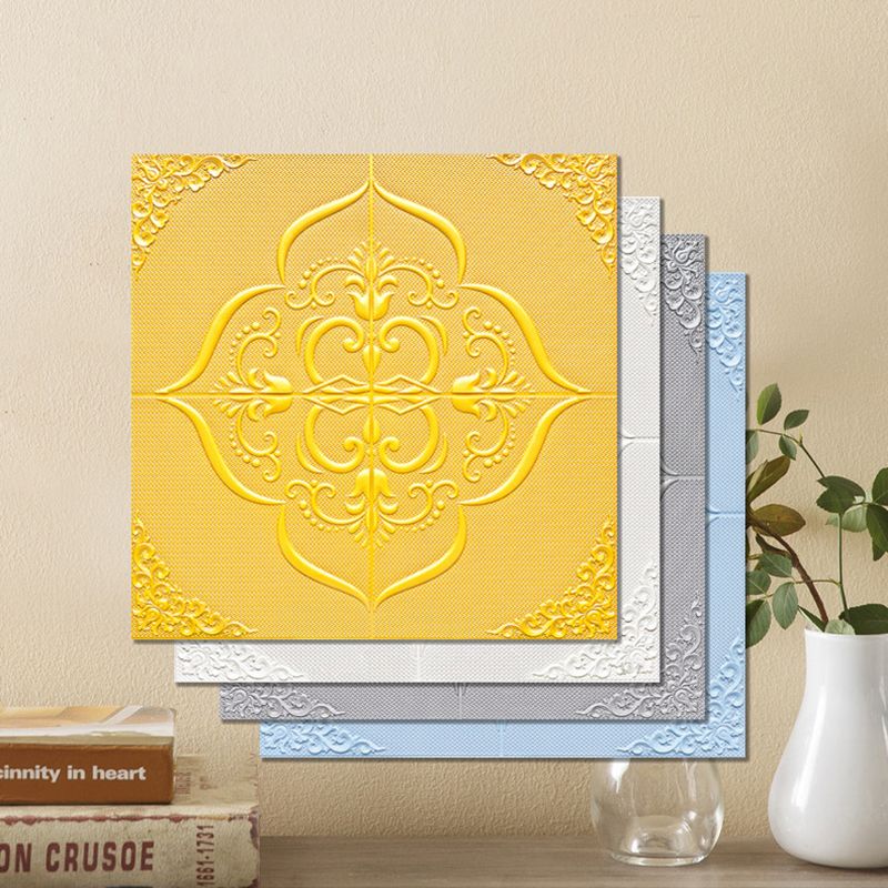 Industrial Wall Plank 3D Printing Bathroom Wall Panels Set of 2 Clearhalo 'Flooring 'Home Improvement' 'home_improvement' 'home_improvement_wall_paneling' 'Wall Paneling' 'wall_paneling' 'Walls & Ceilings' Walls and Ceiling' 1200x1200_a9bcd46c-3f79-4097-8b0c-8936446dd0c4